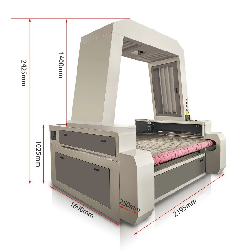 Industrial Laser Fabric Cutter - 1610 CCD 카메라 레이저 절단기 /