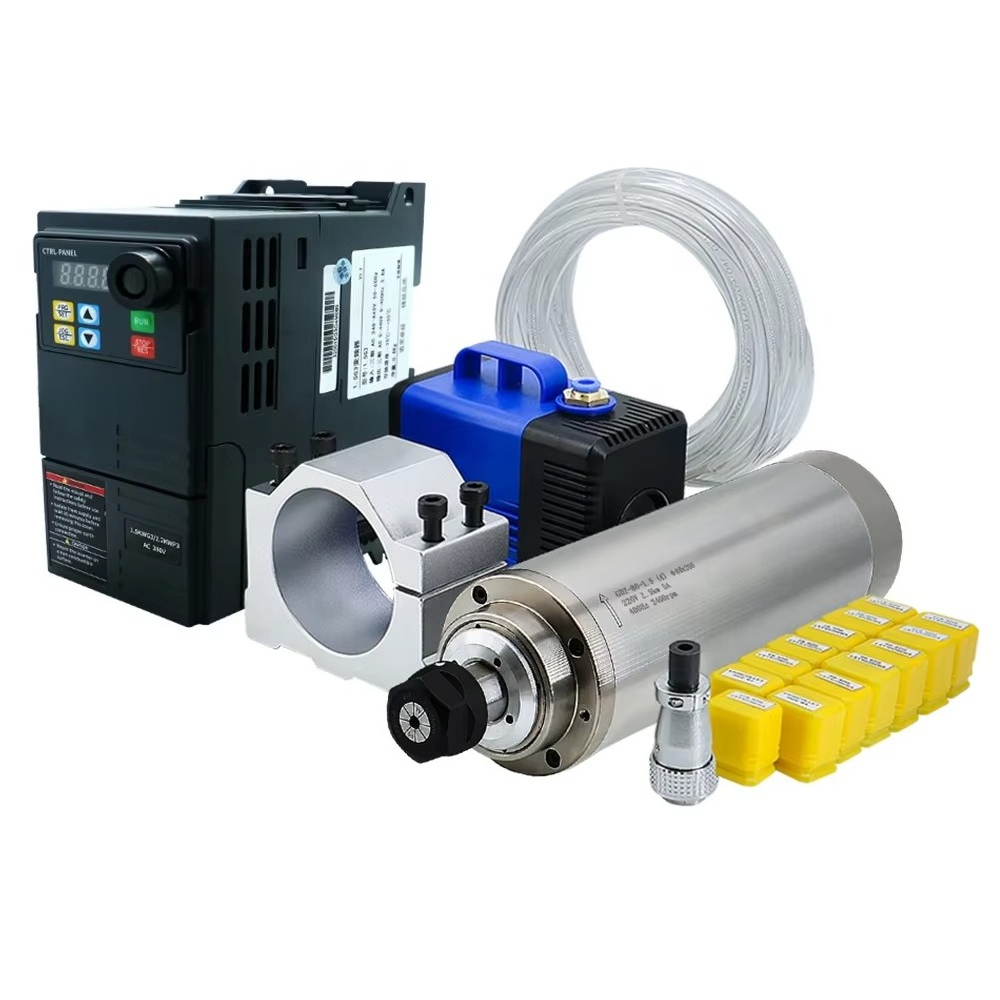 Cnc Spindle Motor - 220V ER20 2.2kw 80mm 수냉식 스핀들
