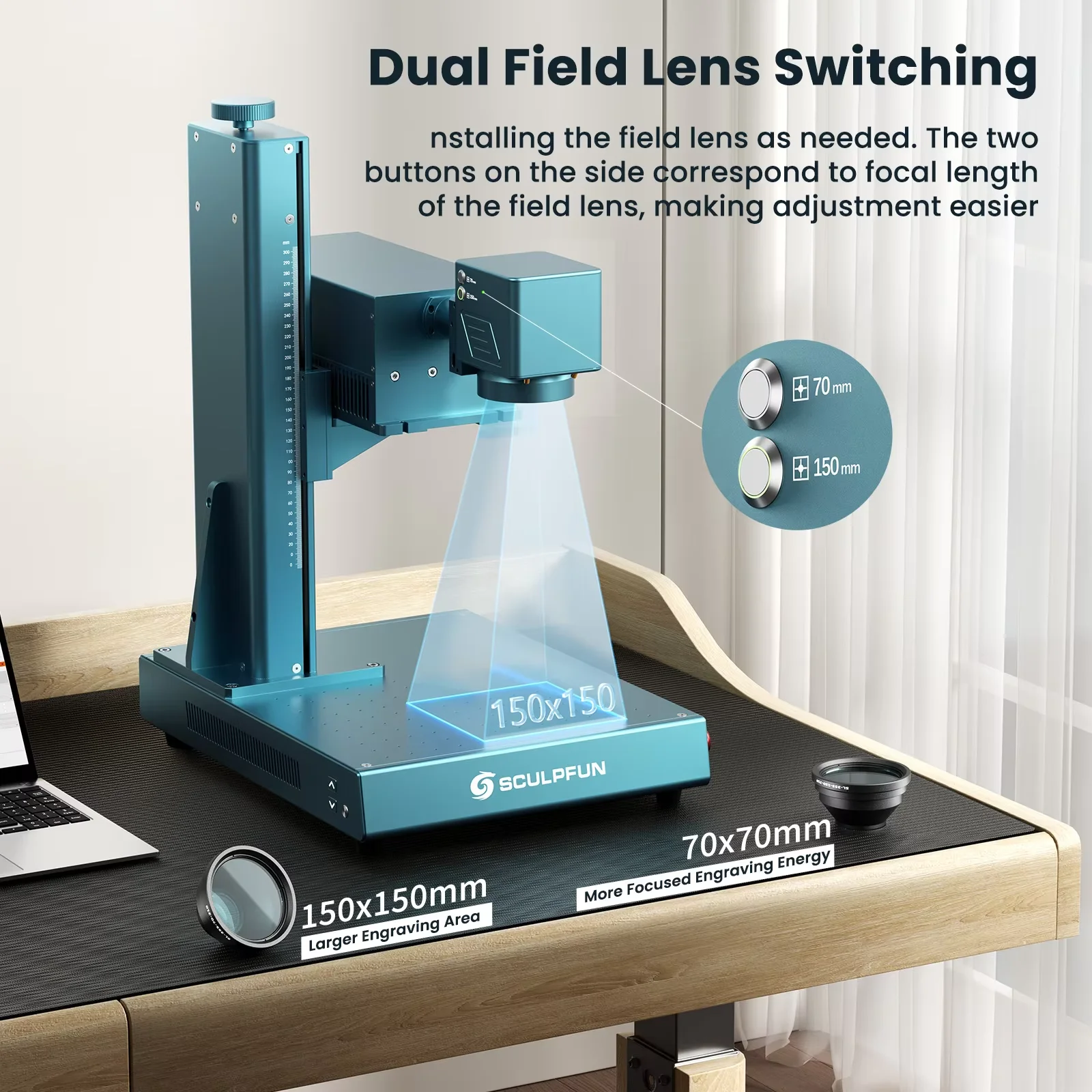 Industrial Grade Laser Engraver - SCULPFUN V5 UV 레이저 조각기 산업용