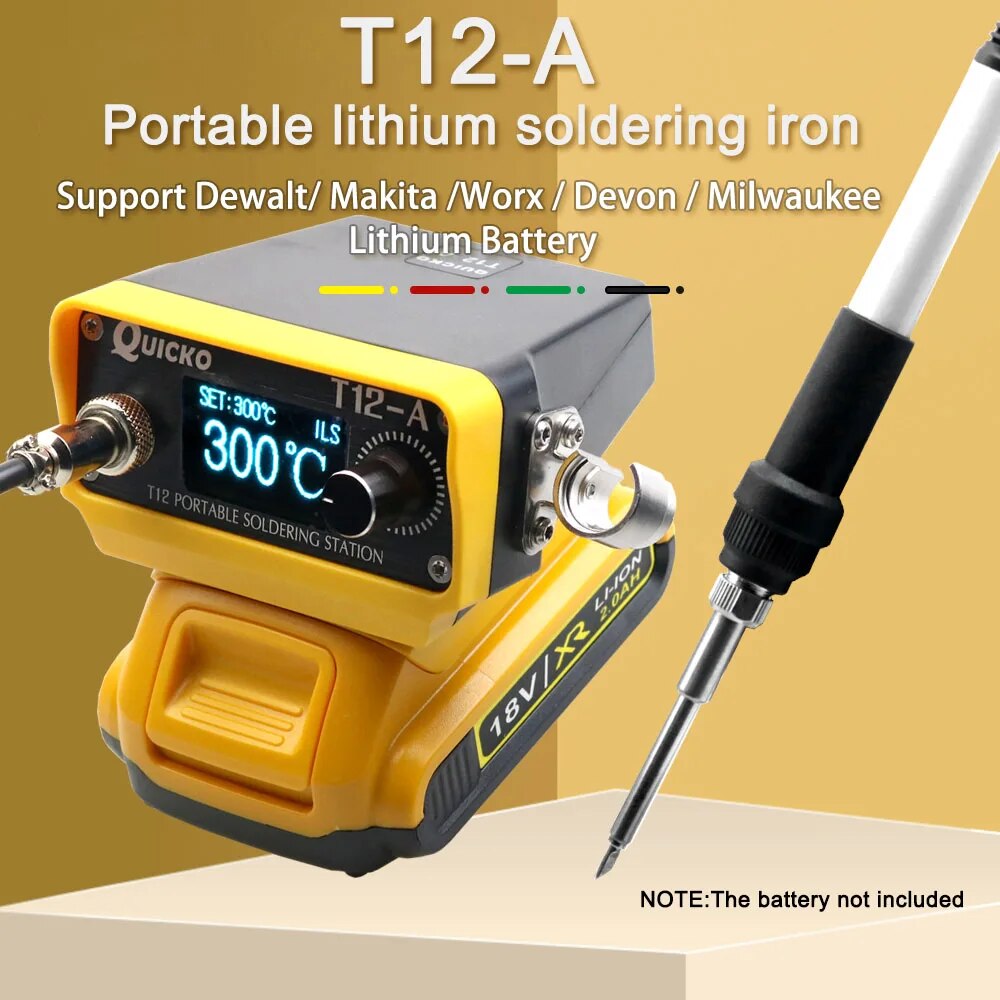 Milwaukee Drill M12 Fuel - 무선 납땜 스테이션 납땜 다리미, Dewalt,
