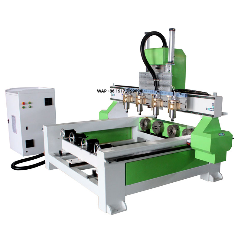 4축 로터리 장치 실린더 조각 목재 계단 제작 CNC  - Cnc Router Machine 리뷰 및 가격