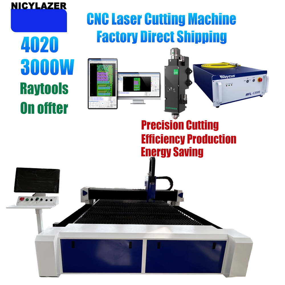 NICYLAZER CNC 3000W 4020 파이버 레 - Industrial Laser Metal Cutter 리뷰 및 가격