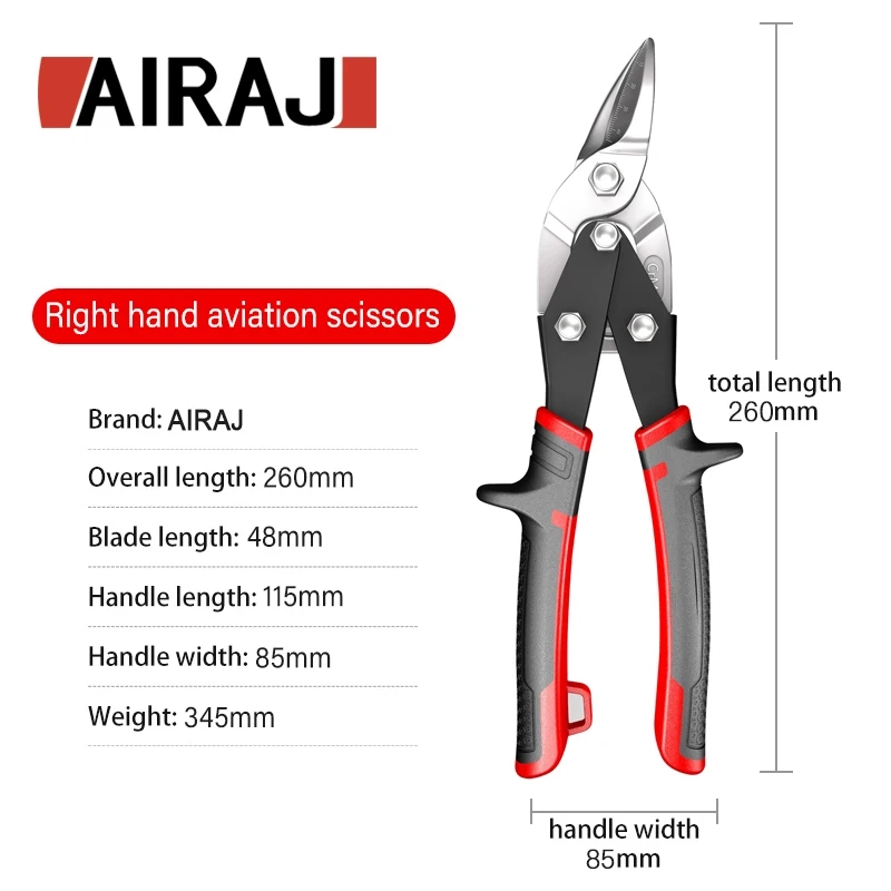 AIRAJ 항공 가위 주석 자르기 금속 시트 절단 자르 - Industrial Laser Metal Cutter 리뷰 및 가격