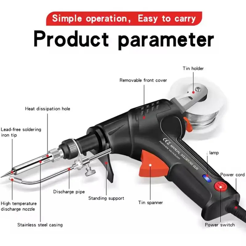 다기능 납땜 인두 납땜 건 세트 휴대용 납땜기 110V - Industrial Handheld Laser Welder 리뷰 및 가격